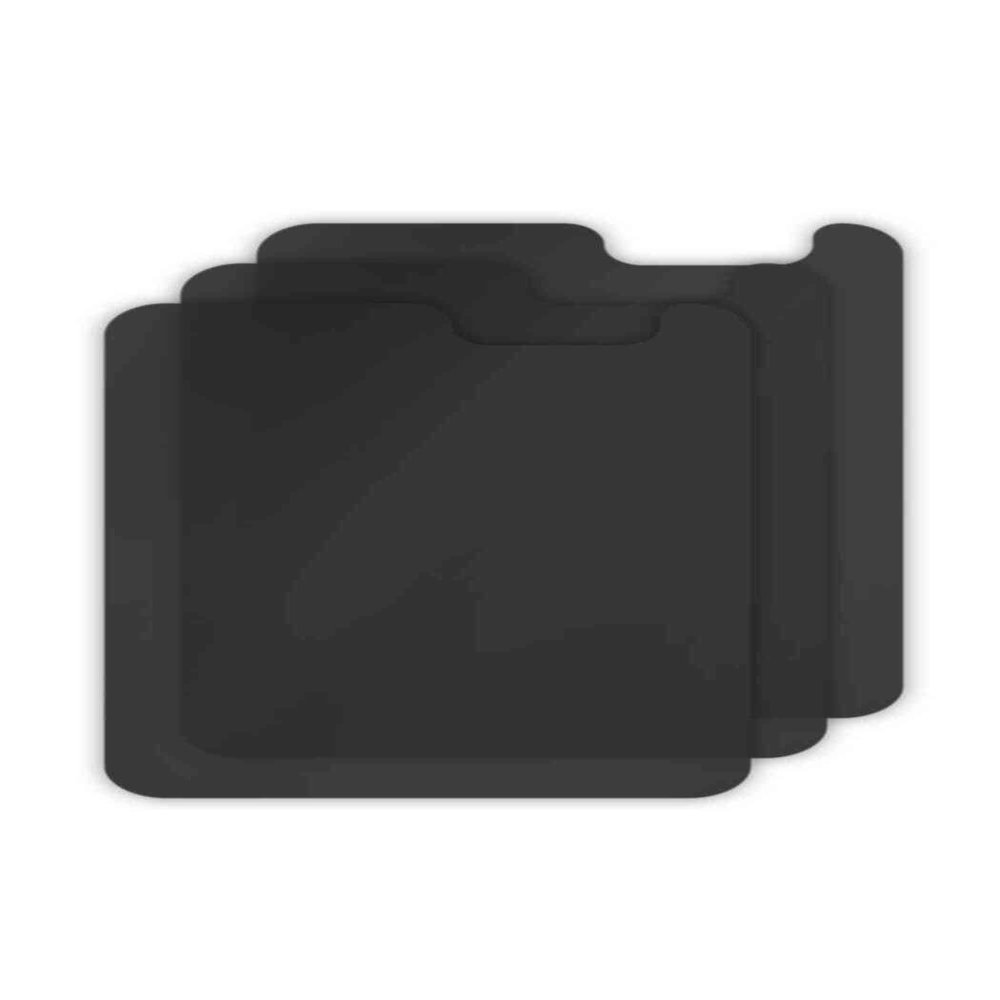 apgo 3x Privacy Matte Hybrid protective glass compatible with Pax IM25 Standard, flexible nano glass, great replacement for tempered glass, scratch-resistant, full glue, anti-spy