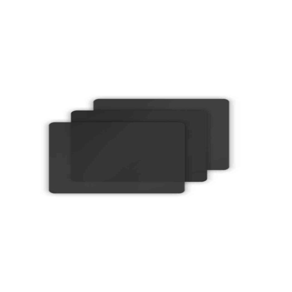 apgo 3x Privacy Matte Hybrid protective glass compatible with Trezor Model T, flexible nano glass, great replacement for tempered glass, scratch-resistant, full glue, anti-spy