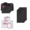 apgo 3x Privacy Matte Hybrid protective glass compatible with Canon EOS RP, flexible nano glass, great replacement for tempered glass, scratch-resistant, full glue, anti-spy view 2