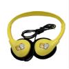 WEBDARAZ Cartoon Kids Wired Headphones  Yellow, 3.5mm On-Ear Lightweight Headset, Clear Sound, Comfortable Design for School, Tablet, Laptop & Phone (Yellow) view 4