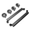 Matybobe Satellite Suction Cup Mount Car Window Sunroof ABS Satellite Dish Suction Cup Mount Kit RV Driving Black view 2