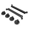 Matybobe Satellite Suction Cup Mount Car Window Sunroof ABS Satellite Dish Suction Cup Mount Kit RV Driving Black view 4