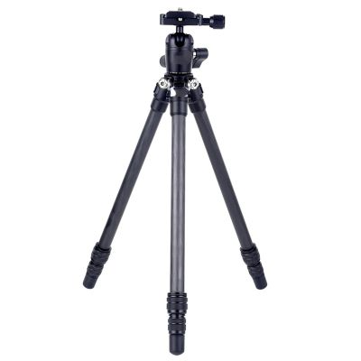 Compatible for Camera, 578g Lightweight Mini Carbon Fiber Tripod for Outdoor Travel, 2.5kg Max Load