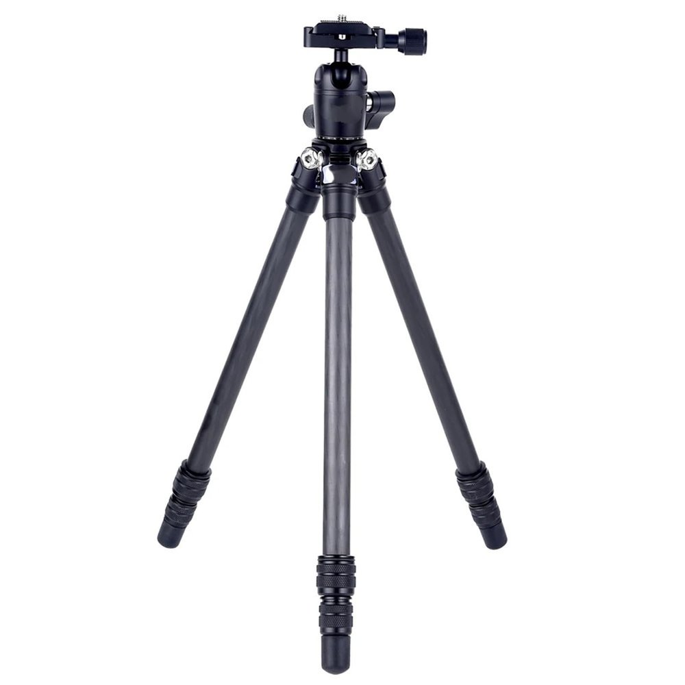 Compatible for Camera, 578g Lightweight Mini Carbon Fiber Tripod for Outdoor Travel, 2.5kg Max Load