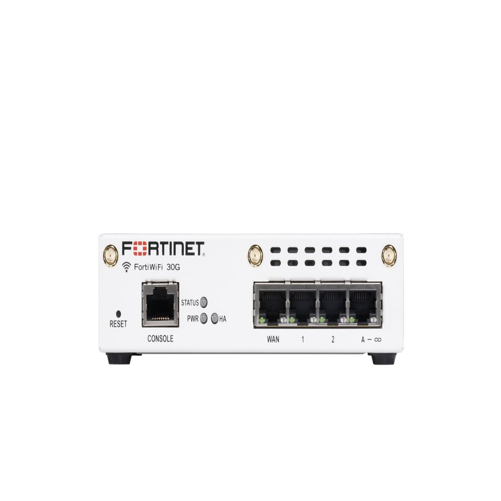 Fortinet FortiWiFi 30G Next-Gen Wireless Firewall and 3 Year Unified Threat Protection License Plus FortiCare Premium | Secure Wi-Fi 6 SD-WAN Network Appliance for SMB Offices (FWF-30G-A-BDL-950-36)