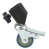 3pcs 22mm Ca Wheels Set, Stand Cas with Brake, Locking Ca Set for Photography Stand Studio, and Pla Wheels for Photo view 2