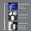 YXXSDP Flexible Detachable Surveillance Pole, Weatherproof Metal Camera Mounting Bracket, Heavy-Duty Security Bollards for Entrances Roadways(3.5m/11.5ft) view 3