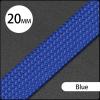1Pc 1~50M PET Braid Sleeve High Density 20mm Insulated Expandable Cable Wrapping Sheath Protector Braided Wire Organizer(Blue,5 Meters) view 2