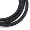 1Pc 2/5/10/20M Braided Cable Sleeve 3 4 6 8 10mm Single PET Expandable Nylon Data Keyboard Cable Sheath Protector Wire(Blue,3mm,20 Meters) view 4