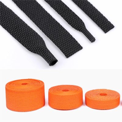 1Pc 1~50m Shrinkable PET Braided Cable Sleeve Heat Shrink Tube Insulation Flam Retardant Wrap Protection(Black,12mm,50 Meters)