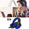 Gaming Headset, Surround Sound Over Ear Headphones with Mic, LED Light for Mac Laptop view 3