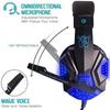 Gaming Headset, Surround Sound Over Ear Headphones with Mic, LED Light for Mac Laptop view 4