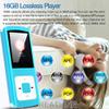 64GB MP3 Player, Hotechs MP3 Music Player with Slim Classic Digital LCD 1.82'' Screen Mini USB Port with FM Radio, Voice Record (Blue) view 2