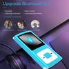 64GB MP3 Player, Hotechs MP3 Music Player with Slim Classic Digital LCD 1.82'' Screen Mini USB Port with FM Radio, Voice Record (Blue) view 3