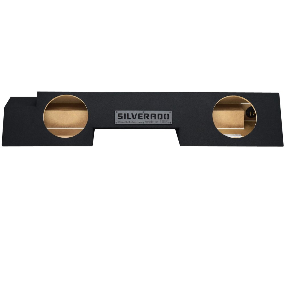 12" Dual Sealed sub Box, fits 88-98 Chevy Silverado ext-cab Speaker Box subwoofer Enclosure Stereo car Audio Home Audio