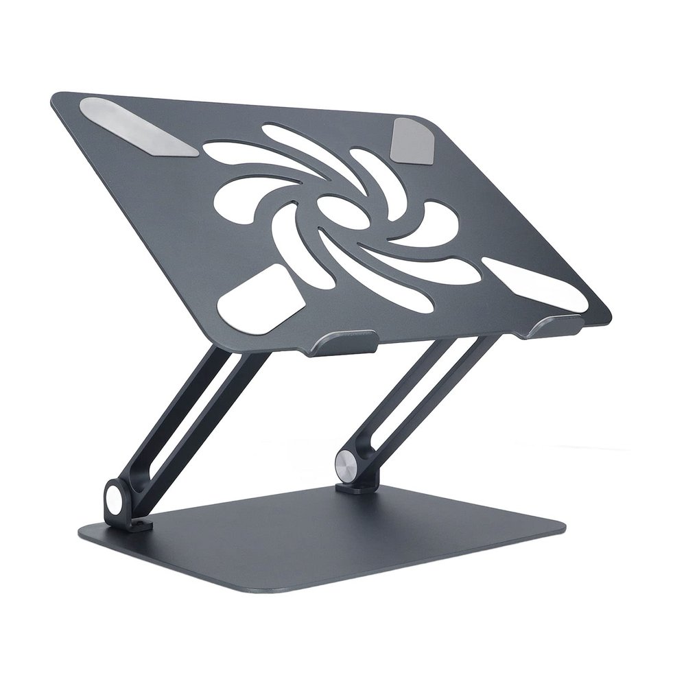 Aluminum y Foldable Laptop Stand, Height Computer Stand Holder, with Bracket for Laptop Notebook T, Space Desk for Home Use