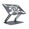 Aluminum y Foldable Laptop Stand, Height Computer Stand Holder, with Bracket for Laptop Notebook T, Space Desk for Home Use view 1