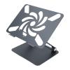 Aluminum y Foldable Laptop Stand, Height Computer Stand Holder, with Bracket for Laptop Notebook T, Space Desk for Home Use view 2