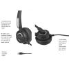 Dam Skerisi Corded Phone Headset with Noise Clation, Single Ear Headphone, 330 Degree Rotatable Ear Plate for Multimedia Hing, and Home Use, Plug and Play view 4