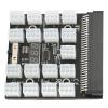 17 Ports 6Pin Distribution Board A, Distribution Board e, Maximum Support 1200W with LED Vol Di, 12V for Video Card view 3