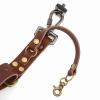 YuShaTra Dual Leather Rivet Double Shoulder C Strap, Leather C Harness with Soft Shoulder Pad, igital Strap for DSLR Mirr Cs, view 2