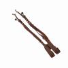 YuShaTra Dual Leather Rivet Double Shoulder C Strap, Leather C Harness with Soft Shoulder Pad, igital Strap for DSLR Mirr Cs, view 3