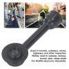 Total Station Bent Eyepiece 90 Degree Elbow Diagonal Eyepiece, Surveying for Tunnel Way Steep Slope, Compatible with Ruide Total Station, Optical Glass ABS truction view 2