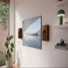 KEF Q4 Meta On-Wall Speaker (Walnut, Each) (Renewed) view 3