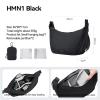 Compatible for Camera Sling Bag, Compact SLR Storage Shoulder Bag for Travel and Daily Use(HMN1 Black) view 2