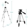 Compatible for Canon Compatible for Sony, Universal Portable Aluminum Tripod Stand with Carrying Bag view 3