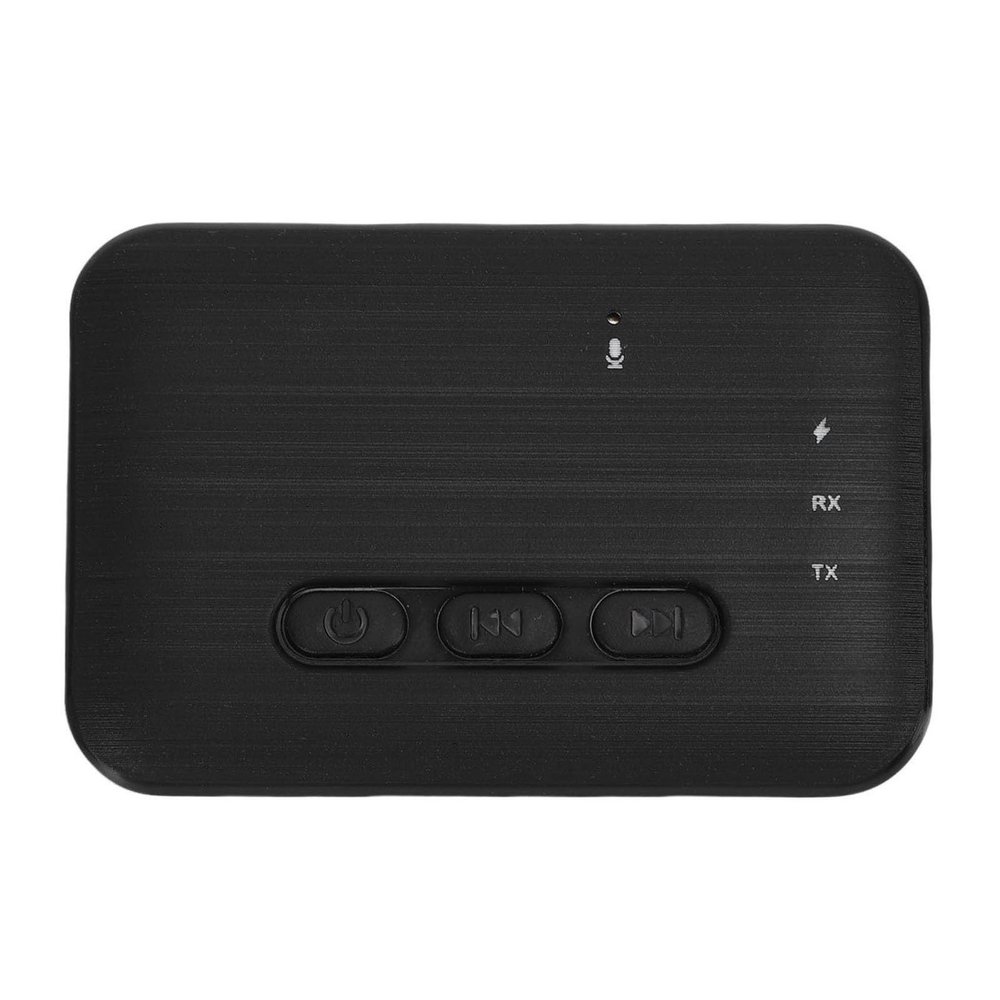 GOWENIC 5.3 Transmitter and Receiver, 2 in 1 Wireless Adapter with 3.5mm AUX Jack and Memory Card Slot, for Car Home Stereo Speakers Headphones TV