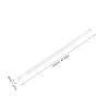 DirectNine Basics LED Strip Diffuser Cover - Tape Light Diffuser Panel Flexible Diffusion Board for Recessed LED Lighting Light Dimming Sheets 1mm-1220x45mm view 2