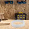 DirectNine Basics LED Strip Diffuser Cover - Tape Light Diffuser Panel Flexible Diffusion Board for Recessed LED Lighting Light Dimming Sheets 1mm-1220x45mm view 4