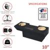 10" Dual Sealed sub Box, fits 82-92 Chevy Camaro Speaker Box subwoofer Enclosure Stereo car Audio Home Audio view 3