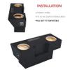 10" Dual Sealed sub Box, fits 82-92 Chevy Camaro Speaker Box subwoofer Enclosure Stereo car Audio Home Audio view 4
