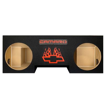 10" Dual Sealed sub Box, fits 82-92 Chevy Camaro Speaker Box subwoofer Enclosure Stereo car Audio Home Audio Custom Design