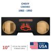 10" Dual Sealed sub Box, fits 82-92 Chevy Camaro Speaker Box subwoofer Enclosure Stereo car Audio Home Audio Custom Design view 2