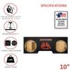 10" Dual Sealed sub Box, fits 82-92 Chevy Camaro Speaker Box subwoofer Enclosure Stereo car Audio Home Audio Custom Design view 3