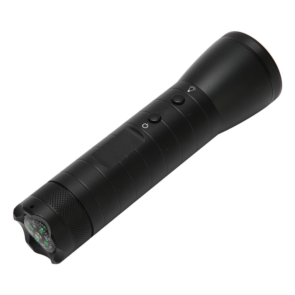 Ailgely Flashlight Video Camera 1080P 5 Lighting Modes 2200mAh 120 Degree Wide Angle IP66 LED Flashlight Recorder, 120 Degrees Wide Angle, Suitable for Extreme Outdoor Adventure,
