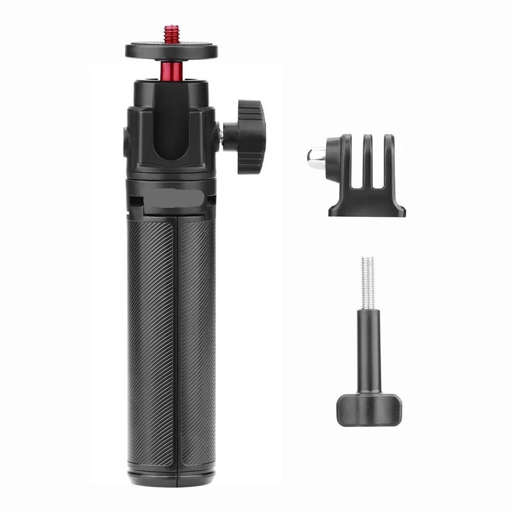 Compatible for Camera, Extension Pole Tripod with Handle Grip, Mini Selfie Stick for Vlogging