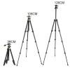 Compatible for DSLR Camera, Aluminum Travel Tripod with Ball Head & Quick Release Plate, Lightweight Video Support view 3