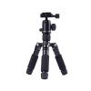 Compatible for Camera, Portable Tabletop Tripod with 360 Ball Head, Lightweight Mini Travel Stand(Black) view 1