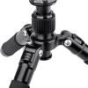 Compatible for Camera, Portable Tabletop Tripod with 360 Ball Head, Lightweight Mini Travel Stand(Black) view 2