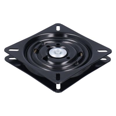 7in Chair Turntable Base, Auto Rotating Base, Heavy Duty Stool Turntable Plate with Dual Beas, Cold Rolled Steel for Bar Home Furni