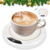 Warmer Cup Pad Coffee Tea Drink USB Heater Tray Office with 3 Gear Temperature view 2