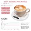 Warmer Cup Pad Coffee Tea Drink USB Heater Tray Office with 3 Gear Temperature view 3