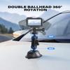 1Zero Dual Suction Cup Car Mount for GoPro Action Camera & Phone, Magnetic Mount for Go Pro, 3-in-1 Car Phone Holder for Magsafe, Compatible with GoPro Hero13/12/11/10/9 Insta 360 DJI Osmo Action view 3