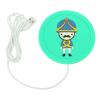 Cartoon USB Coffee Warmer Cup Heater Silicone Mat for Resin Curing Tools Mug Heating Silicone Mat view 1