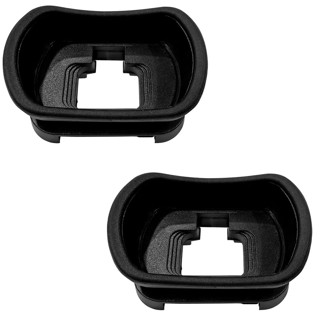 DK-29 Soft Silicone Eyecup Extension Replacement for Nikon Z7 II, Z6 III, Z6 II, Z5 Nikon DK-29 Rubber Eyecups Hxdzieory [2-Pack]