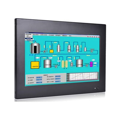 ANDAQI 10.1 Inch Backlit TFT LED Embedded Industrial Panel PC, Resistive Touch Screen, I5 4200U, PW12, 1024 x 600, HDMI, VGA, 2 x COM, 8G RAM, 128G SSD